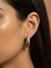 Double Studded Diamond Earrings