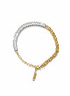 AURA LINK BAGUETTE 18K GOLD PLATED BRACELET