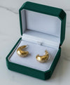 Crescent Stud Earrings