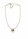 Cz 3 Rings Stack Necklace
