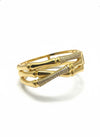 Studded Bamboo Thick Bangle