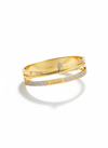 DIAMOND STUDDED NAIL CARTIER THICK BRACELET