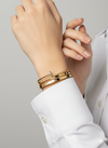 DIAMOND STUDDED NAIL CARTIER THICK BRACELET
