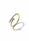 Diamond Studded Nail Bracelet