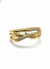 Studded Bamboo Thick Bangle
