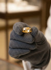 Slant Stud Ring