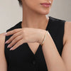 Sparkling Line Bangle Bracelet